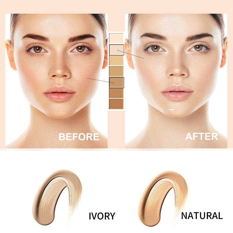 weispo Skin Tone Adjusting CC Cream SPF 50, 2022 New Cosmetics CC Cream, Colour Correcting Self Adjusting for Mature Skin (Natural Color) - Image 3