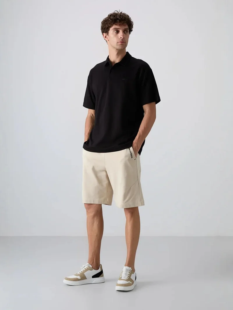 TOMMYLIFE TOMMY Men's Oversized Polo T-Shirt