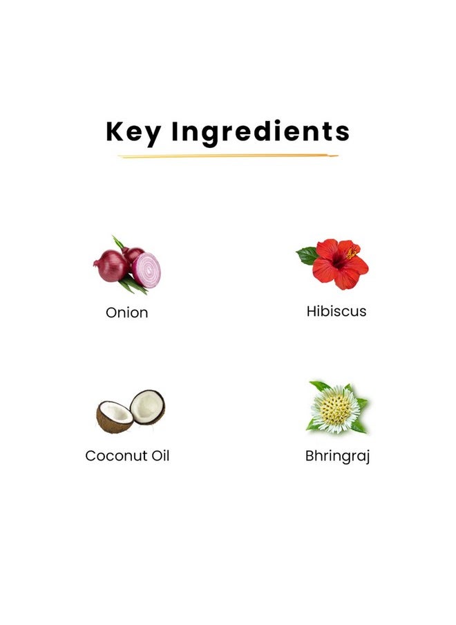 TRU HAIR Onion Hair Oil Refill Pack 200 Ml  - Image 4