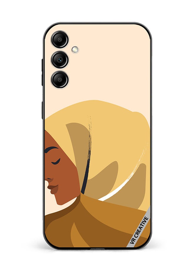 VR CREATIVE Protective Case Cover For Samsung Galaxy A14 5G/A14 Cartoon Woman Shape Design Multicolour - Image 1