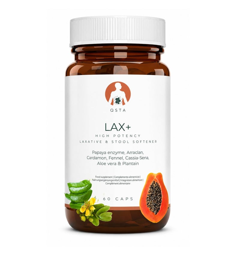 LAX+ 7-in-1 | Natural Laxative & Stool Softener