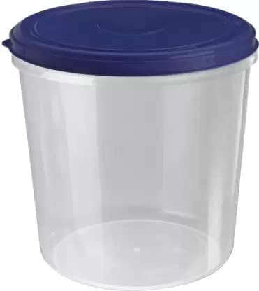 AIR O MATIC AIR O MATIC Kitchen Grocery Storage Container comboBPAFree Dispenser Air Tight Box for Fridge Multipurpose usages 5 kg Pack Of 3 Round PLAIN RUBY BLUE_3 PCS  - Image 2
