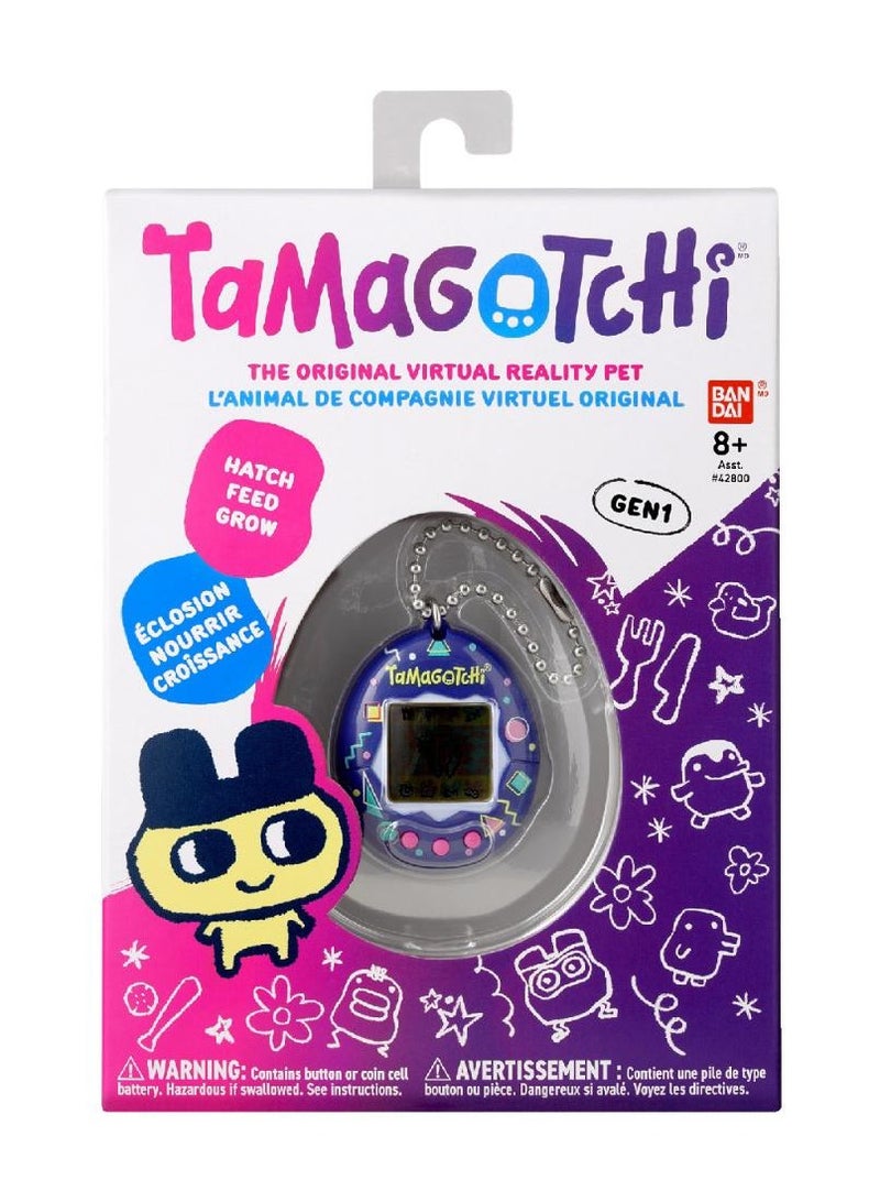 Tamagotchi تاما غوتشي الأصلية من التسعينات، تعمل بالبطارية | حيوان أليف إلكتروني | حيوان أليف افتراضي ريترو | ألعاب للأطفال، الفتيات والفتيان | لعبة تفاعلية | حيوان أليف رقمي - Image 4