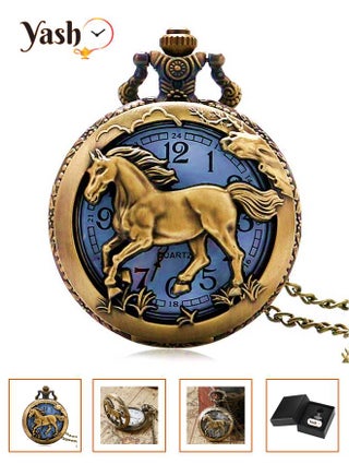 Yash Horse Design Quartz Pocket Watch - pzsku/ZF89F17BD4C6E715501B7Z/45/1746231363/9530db9e-101b-48cc-8089-dc34a2c5f020