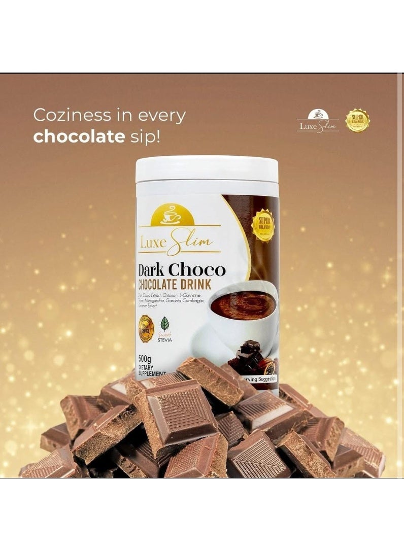Glow LUXE Slim Dark Choco Drink