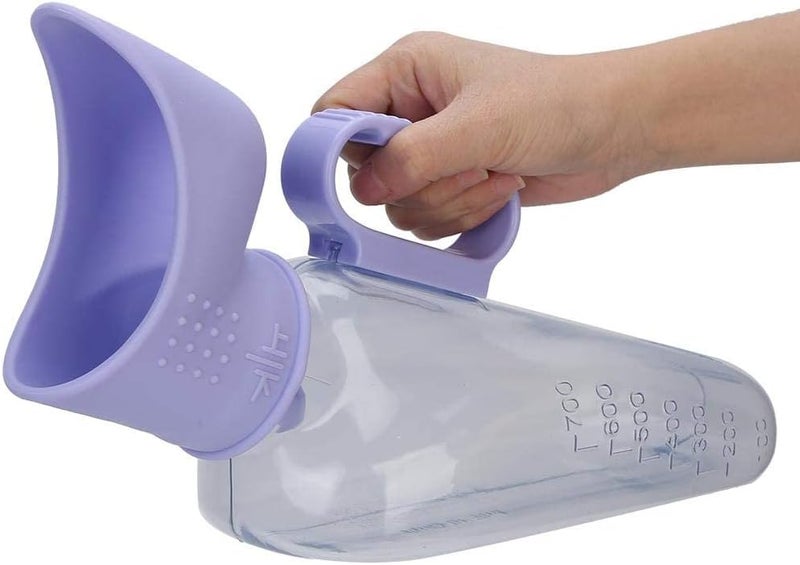 cheekyglo Female Urine Bottle, Potty Urinal, Portable Incontinence Pee Bucket Toilet with Female Adapter, Reusable Emergency Urinal for Women for Bedridden/Those with Limited Movement - Image 5
