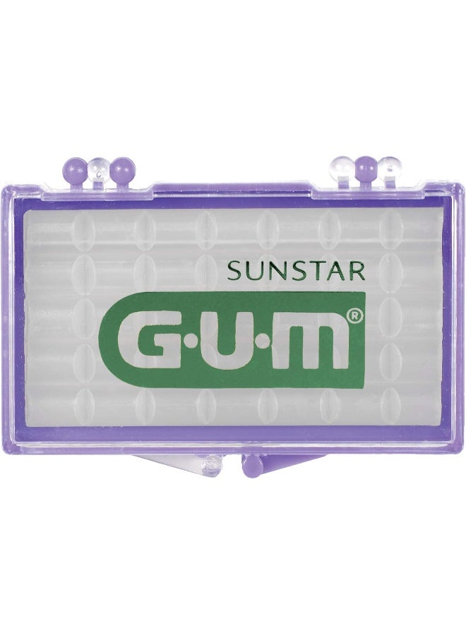 GUM Orthodontic Transparent Wax - Non-Flavoured - With Vitamin E & Aloe - Image 3