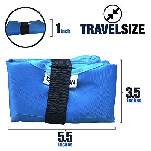 Cruise On Collapsible Travel Tote Bag, Large, Lightweight, Waterproof Nylon for Cruise, Beach, Shopping & Travel, Foldable & Packable into Small Pouch, Durable Carryall for Women & Men - Image 5