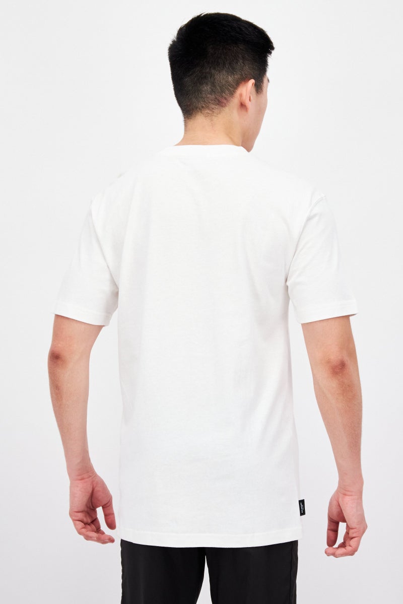 PUMA Men Relaxed Fit Short Sleeve Outdoor T-Shirt, White - Image 4