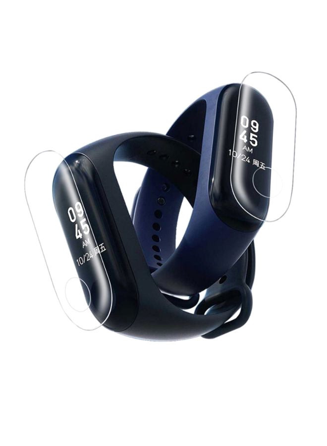Voberry 10-Piece Tempered Belt Hole Screen Protector Film For Xiaomi Mi Band 3 Clear - Image 1