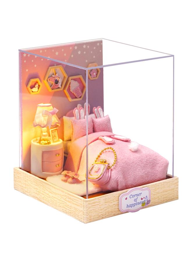 Bluejw Zhiqu House Happy One Pavilion Diy Handmade Assembled 3D Assembled Model Toy Cabin Toy Gift - Image 1