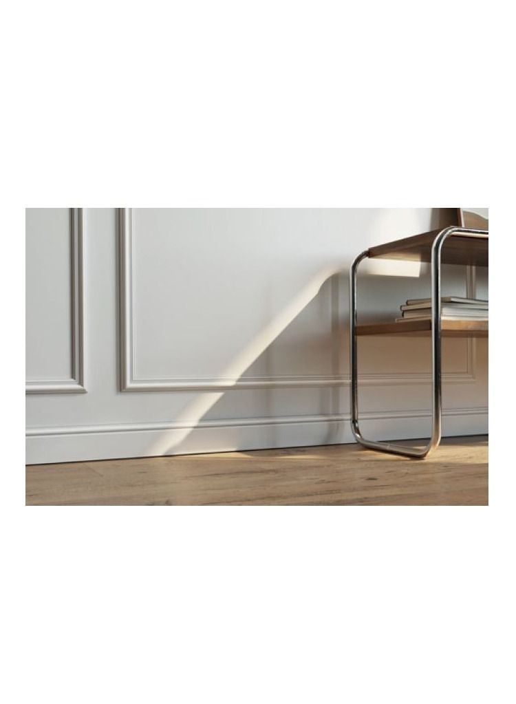 عالم نسيل نعلات من مادة البوليسترين PS Skirting Board - مقاس 10*1.35*240 سم - كرتون - Image 3