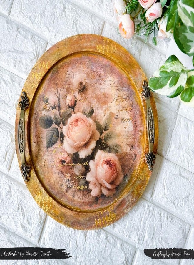 CrafTangles Decoupage Napkin / Tissue / Collage Paper - Combo 5 (Pack of 5) - Image 3