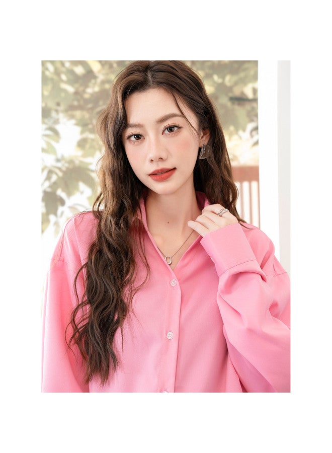 Baleno Smooth Drape Women's Shirt - Spring Essential Office Blouse, Versatile Solid Color Top For A Sophisticated Workwear Look - Image 5