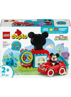 LEGO LEGO DUPLO Disney Mickey Mouse Clubhouse & Car 10454 Building Set (27 Pieces)  - Image 2
