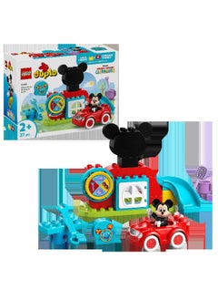 LEGO LEGO DUPLO Disney Mickey Mouse Clubhouse & Car 10454 Building Set (27 Pieces)  - Image 1