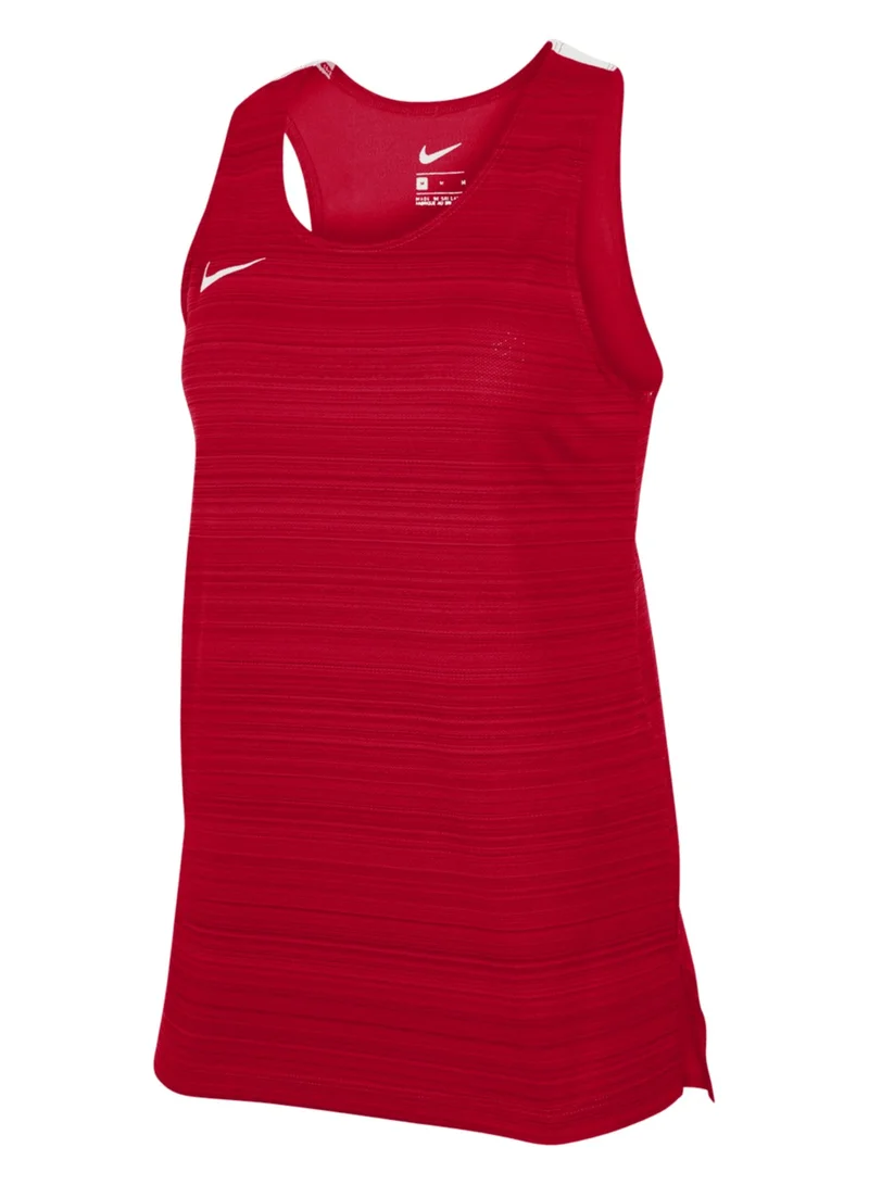 Nike RED Nike Women's Dry Miler Tank Tops for Women | Best Price UAE