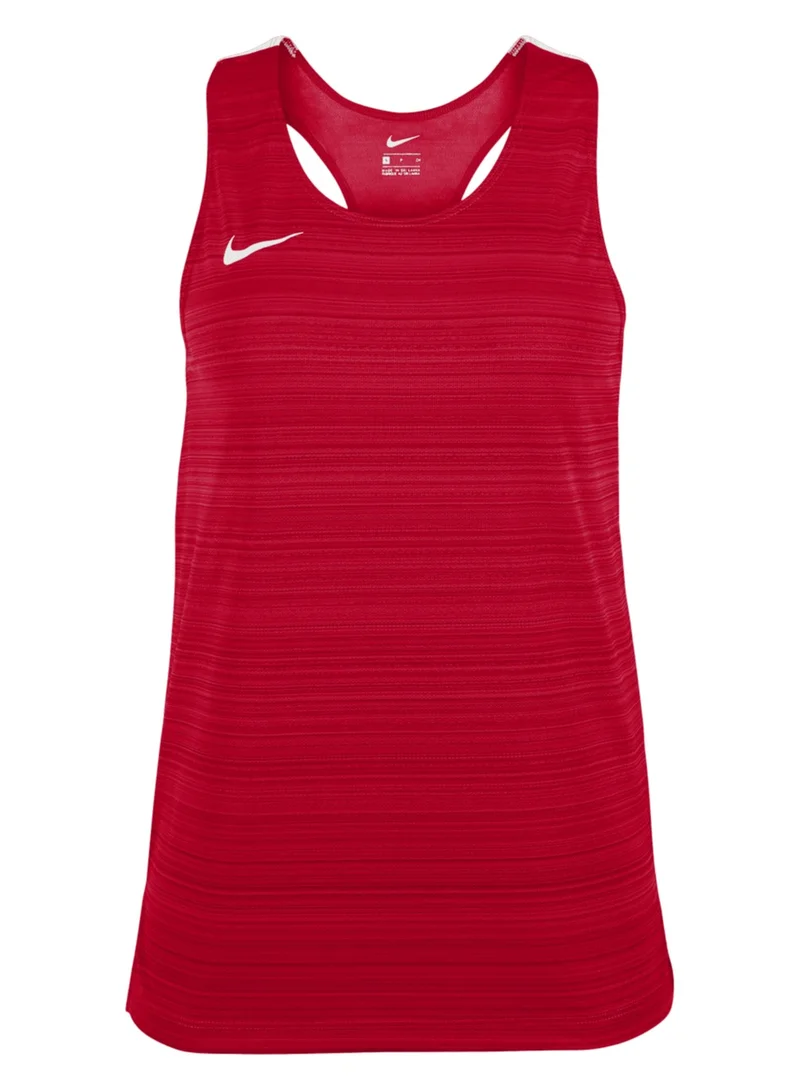 Nike RED Nike Women's Dry Miler Tank Tops for Women | Best Price UAE