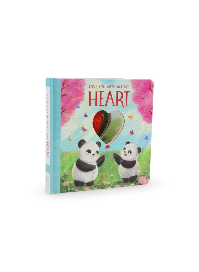 Igloo Books "Love You With All My Heart" Board Book - Image 1