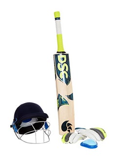 DSC Premium Complete Kit With Helmet Cricket Kit | Right Hand | Kit for Men | Polyvinyl Chloride | Adult | Size 5  - Image 3