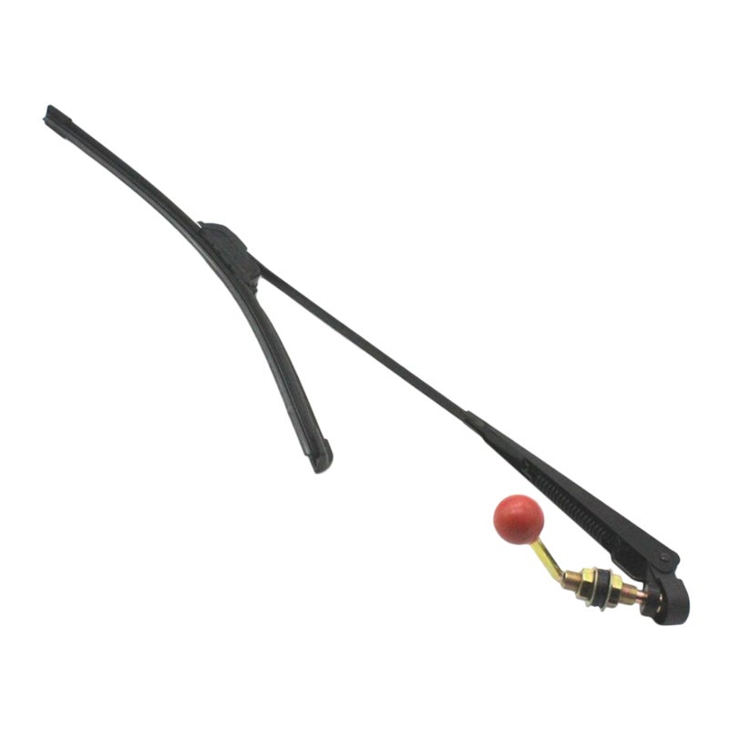 Manual Hand Operated Windshield Wiper: Premium Durable Rust-free Material - Low Noise No-scratch UTV Windshield Wiper for Most UTV With Hard Coated Polycarbonate Or Glass Windshields - Image 1