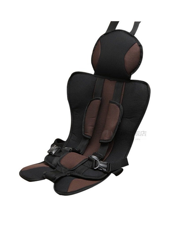 ORiTi Portable Car Seat Strap Pad For Boys/Girls, Brown  - Image 3