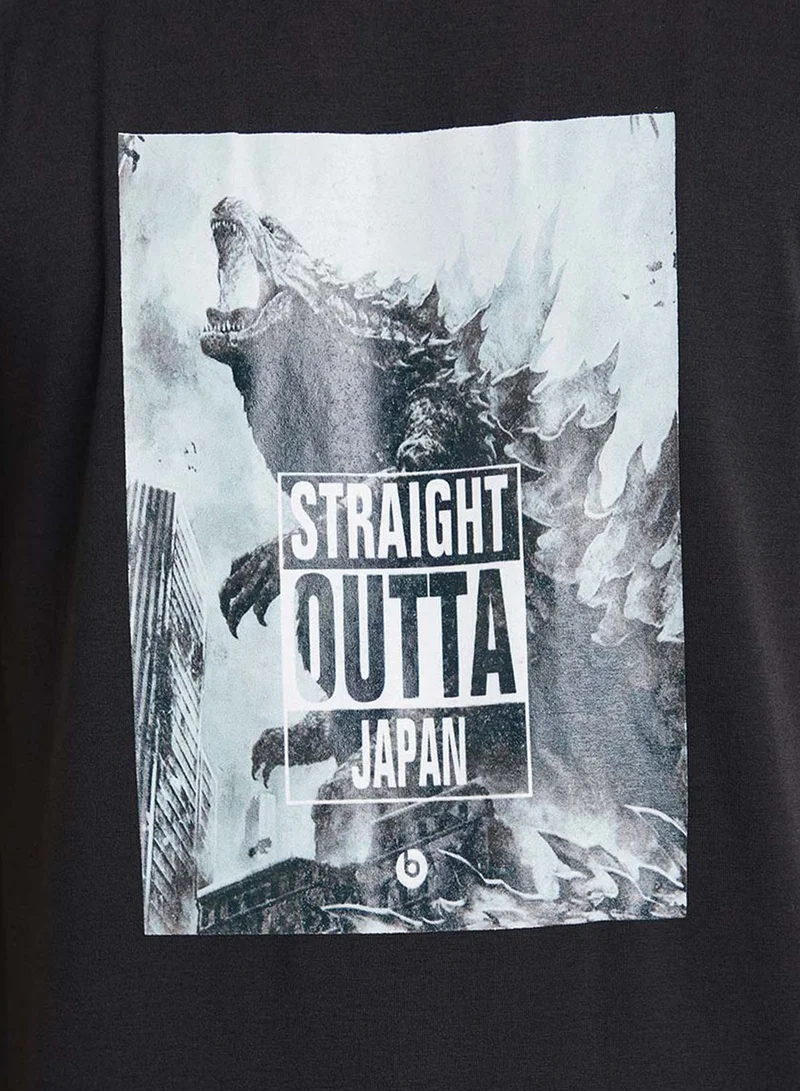 Styli Graphic Crew Neck T-Shirt