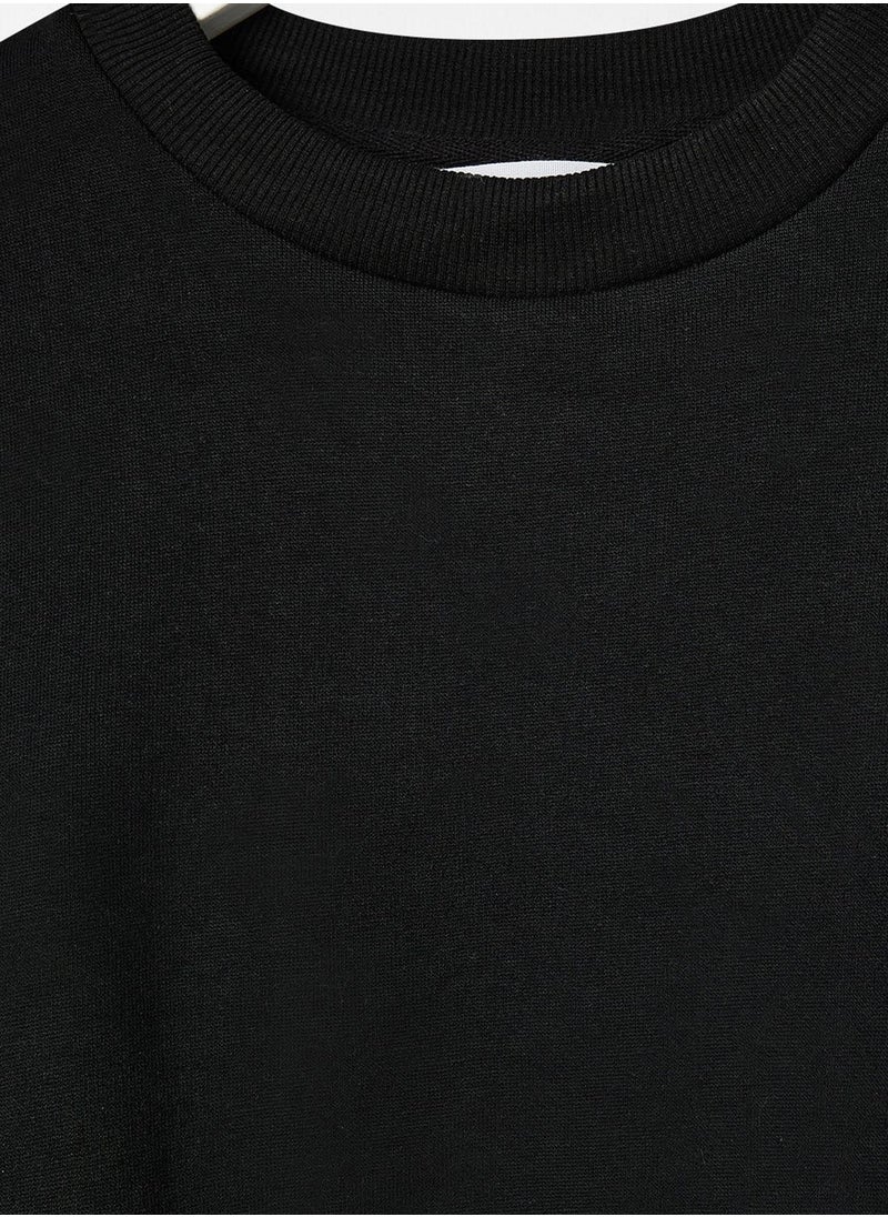 MANGO Youth Cropped Sweatshirt  - Image 3