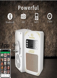 LIVVY Quran Speaker SQ669 – Bluetooth Islamic Speaker with Remote | Full Quran Recitation, Azan Clock, Duas & MP3 Player  - Image 3