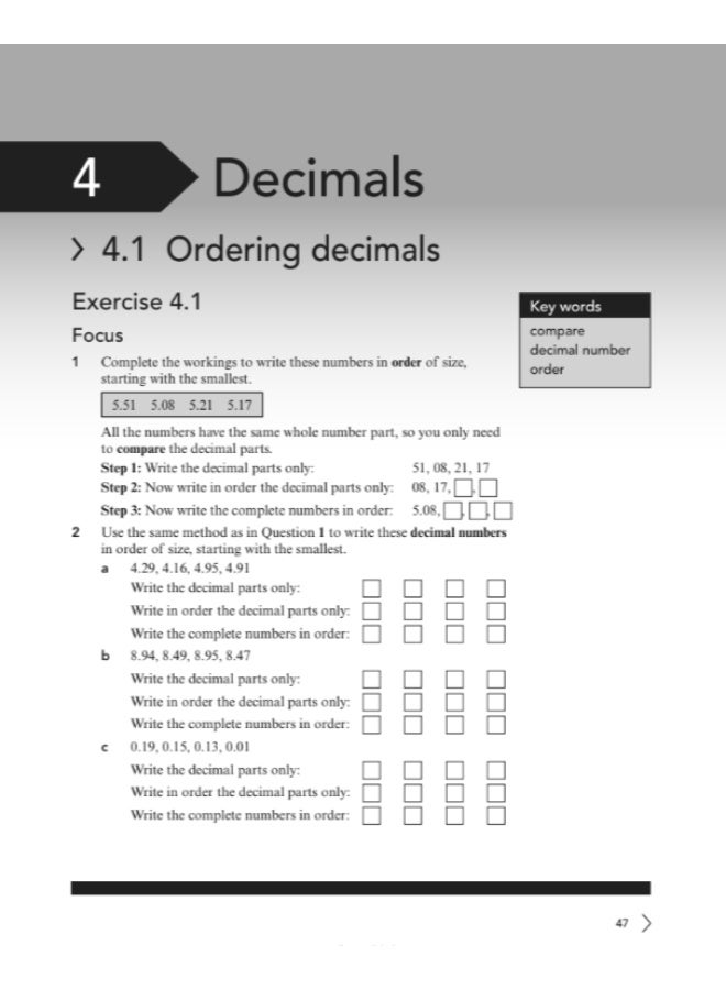 Cambridge Lower Secondary Mathematics (2nd Edition, Stage 8 – Workbook) - Image 4