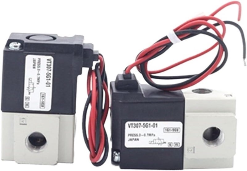 Two Position Three Way High Frequency Solenoid Vacuum Valve VT307(VT307-6G1-01,Without fittings) - Image 1