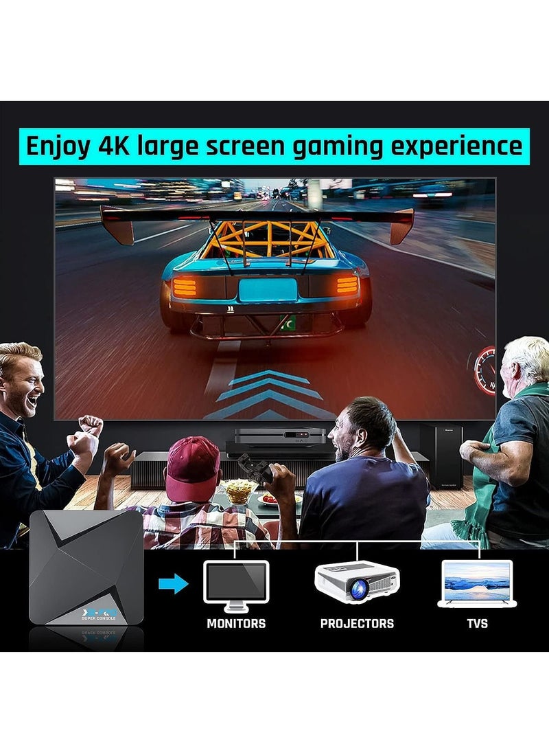 Generic - X2 Pro Super Console, Professional Video Game Console, Over 10,000 Games, Android 9.0/Emuelec 4.5/CoreE System, Capable of Delivering 4K Ultra HD Visuals, 2.4GHz/5GHz Dual Band Wi-Fi - Image 1
