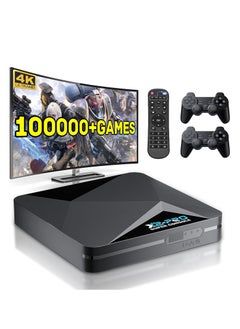 X2 Pro Super Console, Professional Video Game Console, Over 10,000 Games, Android 9.0/Emuelec 4.5/CoreE System, Capable of Delivering 4K Ultra HD Visuals, 2.4GHz/5GHz Dual Band Wi-Fi