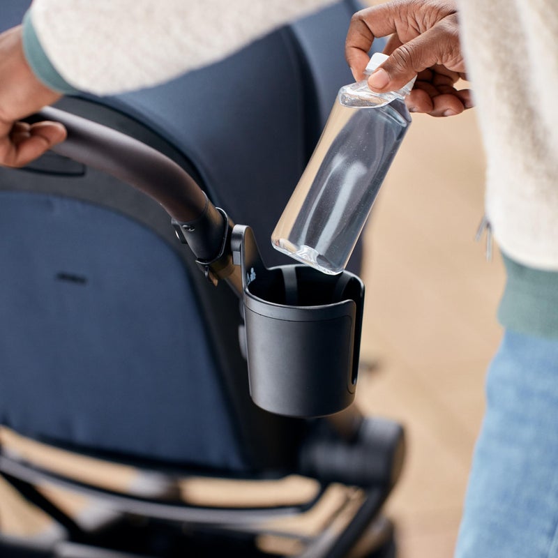 Joolz - Cup Holder - Accessory for Your Stroller - Easy to Attach - Stay Hydrated - Ideal for Travelling - A Must Have Accessory - Simple to Adjust - No-Spill - Black (Black) - Image 2