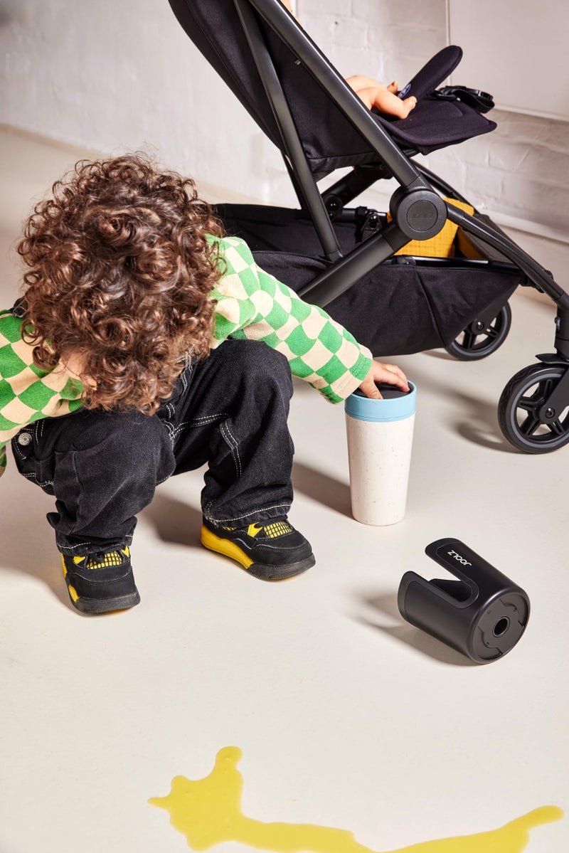 Joolz - Cup Holder - Accessory for Your Stroller - Easy to Attach - Stay Hydrated - Ideal for Travelling - A Must Have Accessory - Simple to Adjust - No-Spill - Black (Black) - Image 4