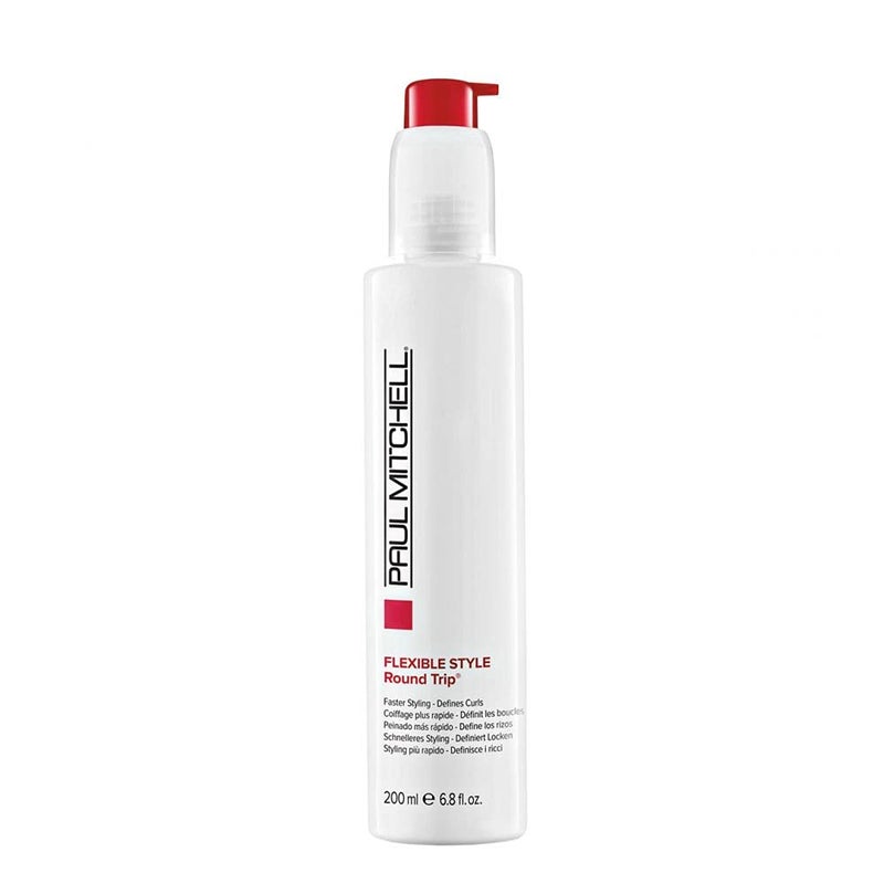 Paul Mitchell Round Trip Curl Defining Serum Reduces Drying Time For Faster Styling For Wavy  Curly Hair 68 fl oz