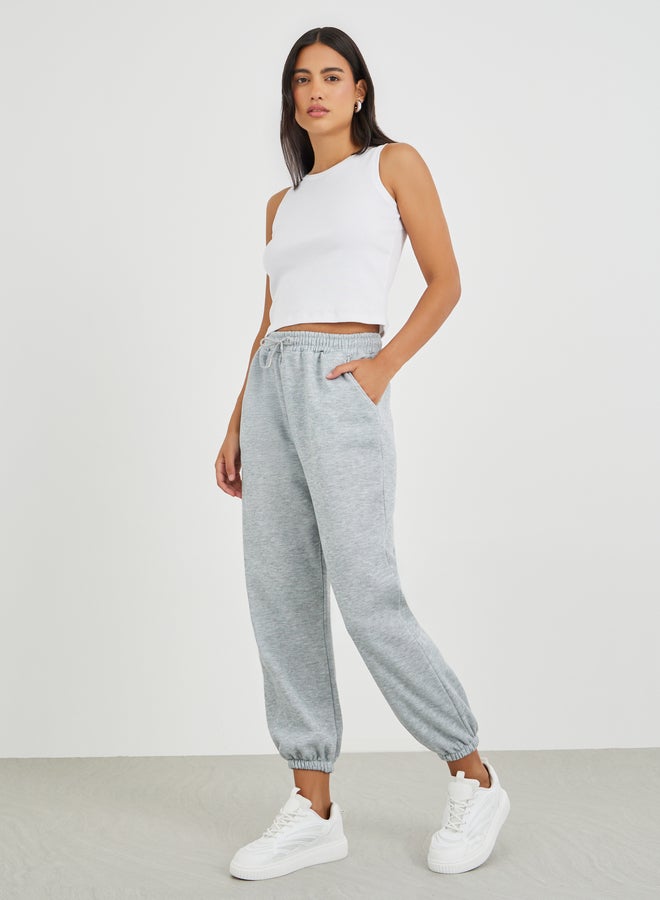 Styli Relaxed Fit Joggers with Drawstring - Image 1