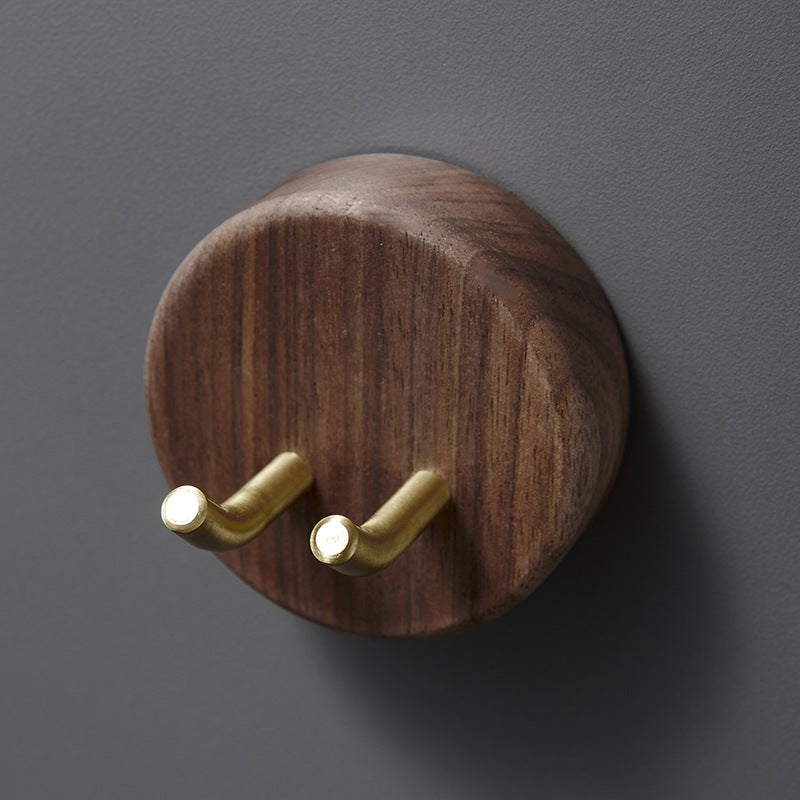 Hair Dryer Wall-Mounted Storage Rack Dyson Hair Dryer Storage Rack Punch-Free Wall-Mounted Hair Dryer Bracket Wooden - Image 4