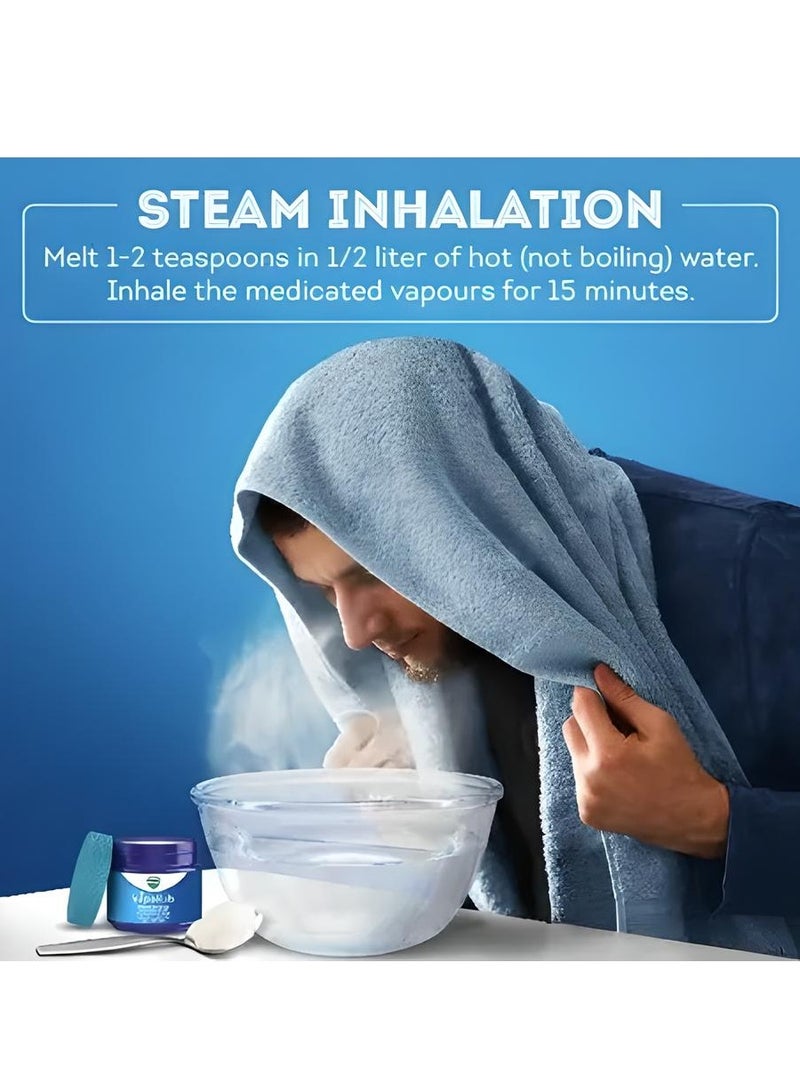 فكس مرهم فيكس فابوروب لتخفيف نزلات البرد والسعال 50 جم - Image 4