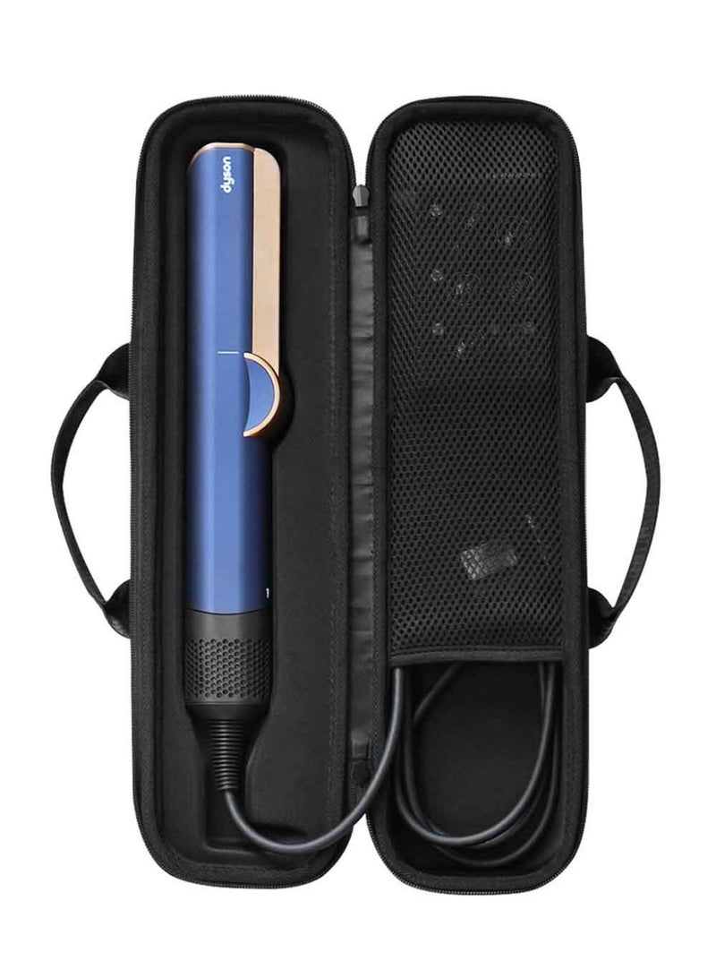 Beone Carrying Bag for Dyson Airstrait HT01 Hair Straightener, EVA Sturdy Hard Travel Case, Shockproof Waterproof with Mesh Pocke (Black) - Image 4