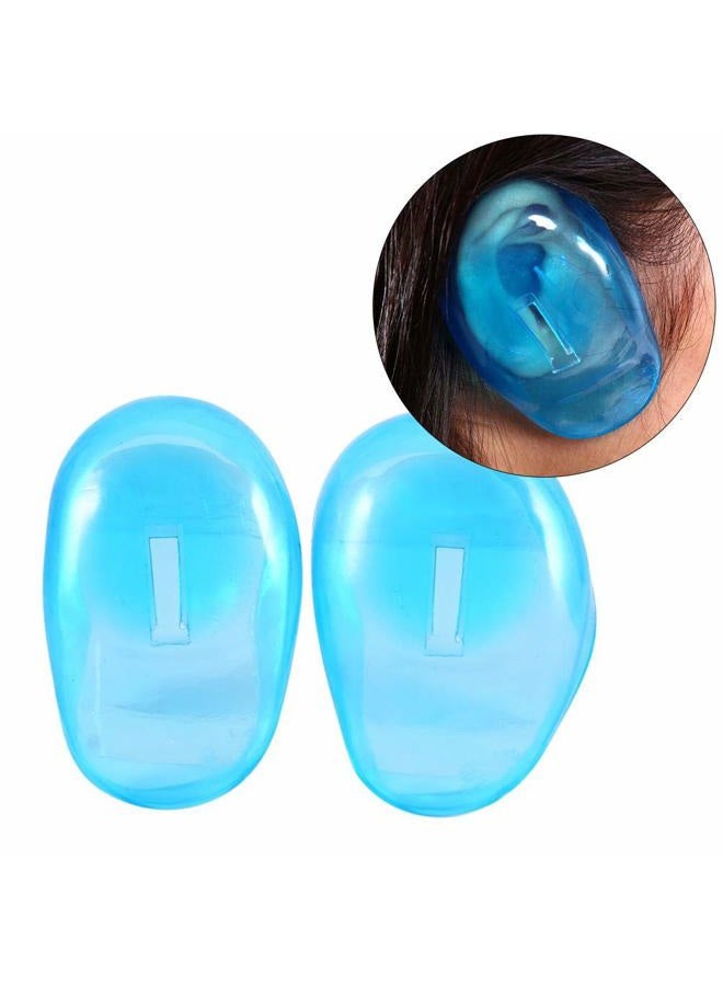 Cimenn Ear Covers For Hair Dryer, 2pcs Ear Covers For Hair Dye, Shield Anti Staining Plastic Guard Protects Earmuffs From The Dye - Image 1