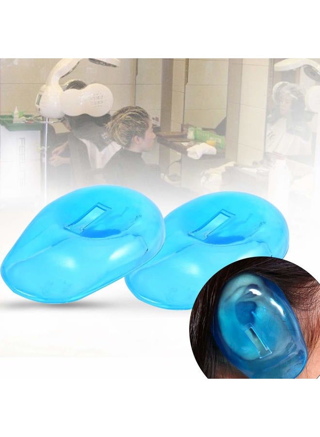 Cimenn Ear Covers For Hair Dryer, 2pcs Ear Covers For Hair Dye, Shield Anti Staining Plastic Guard Protects Earmuffs From The Dye - Image 2