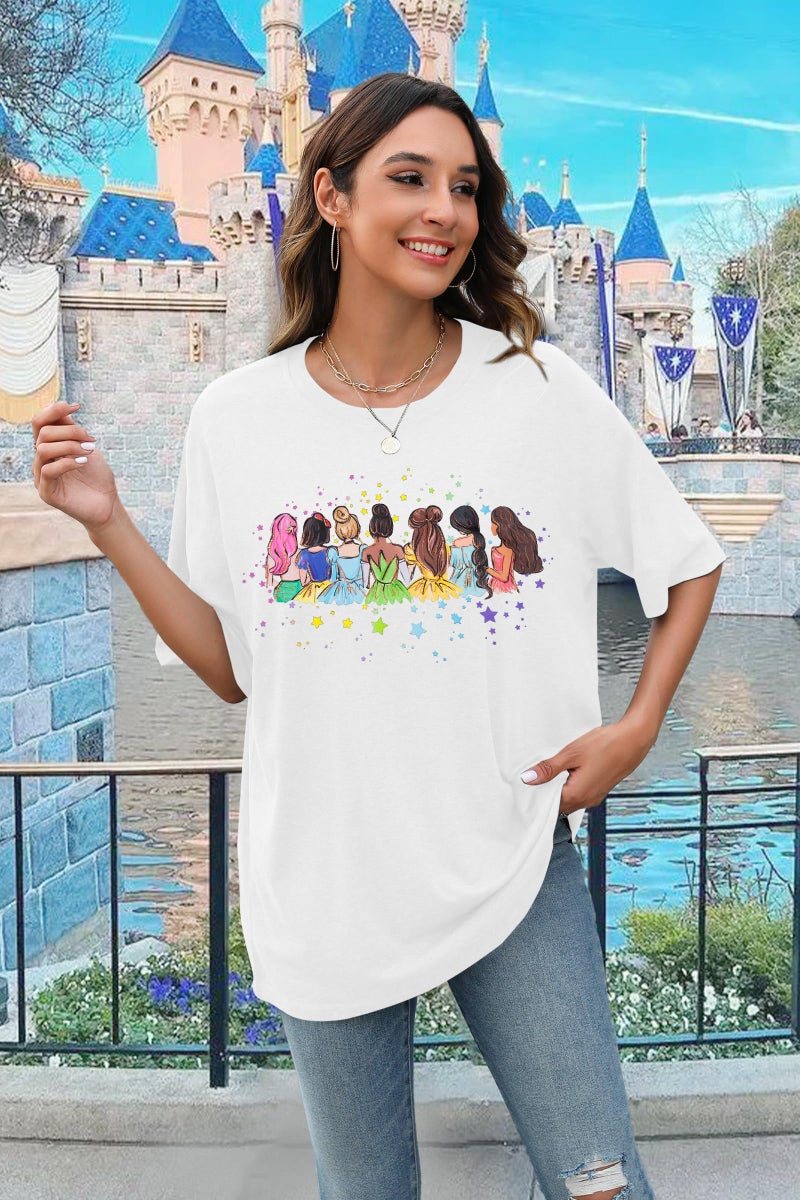 UNIQUEONE Magical Shirt for Women: Magic Kingdom Tshirt Princess Shirt Family Vacation Trip Tee - Image 2