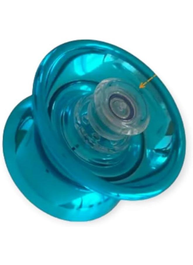 null - Metal YoYo Super toy color High and Speed quilaty Blue - Image 1