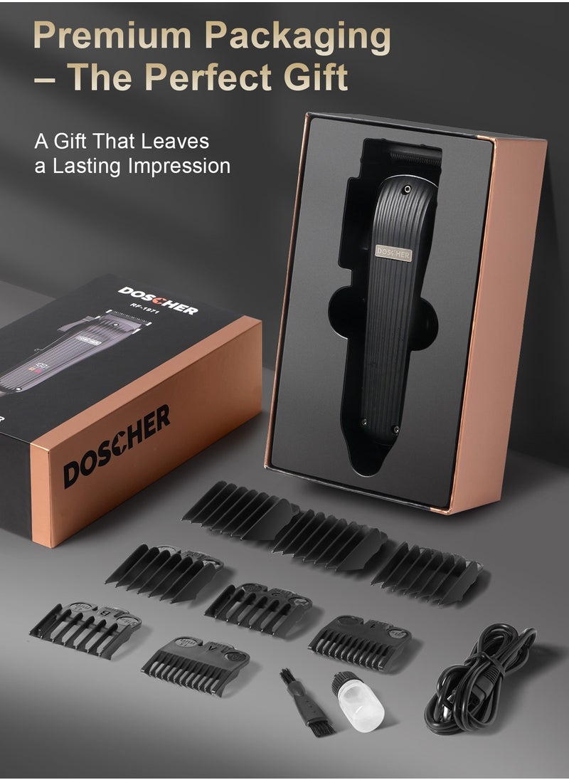 DOSCHER - RF-1971 Professional Hair Clipper – Powerful, Versatile, and User-Friendly for Salon-Quality Results at Home - Image 1