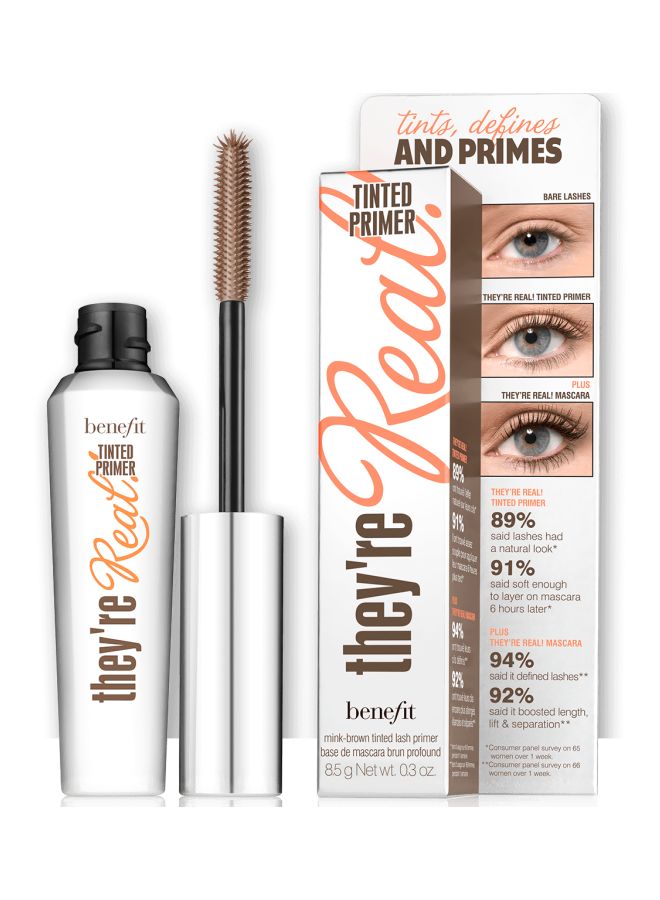Benefit Cosmetics They're Real Tinted Primer Mascara Brown - Image 2