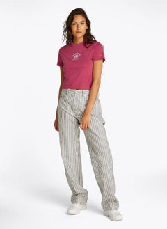 TOMMY JEANS Crew Neck Logo T-Shirt  - Image 4