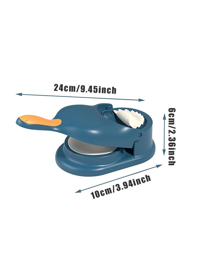 مجموعة مكبس العجين 2 في 1، صانع الزلابية اليدوي، أداة مطبخ متعددة الوظائف ومكبس المعجنات - Image 2