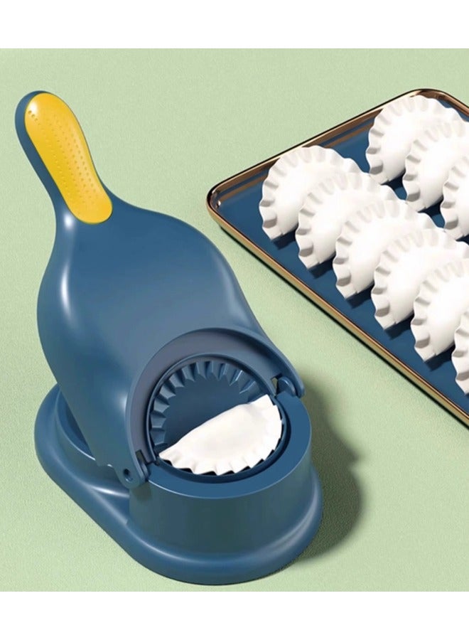 مجموعة مكبس العجين 2 في 1، صانع الزلابية اليدوي، أداة مطبخ متعددة الوظائف ومكبس المعجنات - Image 5