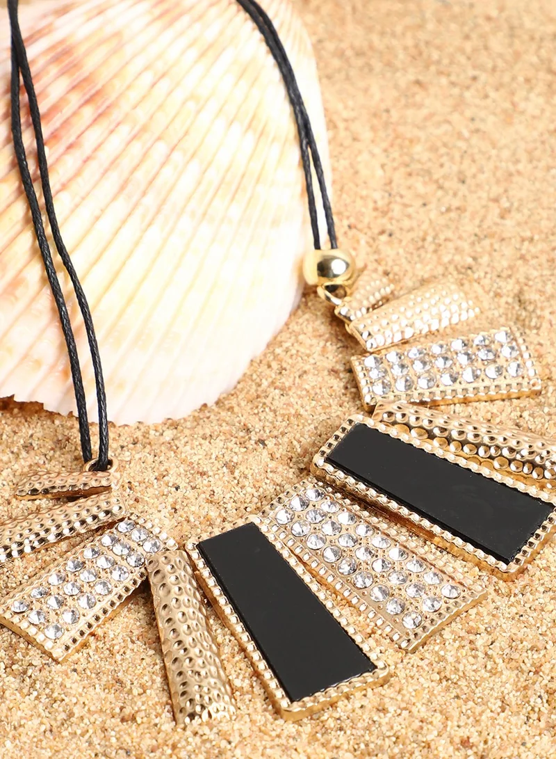 SOHI Party Statement Artificial Necklace Jewellery